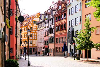 Half-timbered houses of the Old Town, Nuremberg