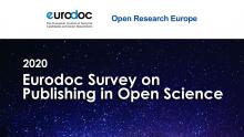 Eurodoc Survey on Publishing in Open Science 2020