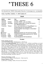THESE 6 Titelbild